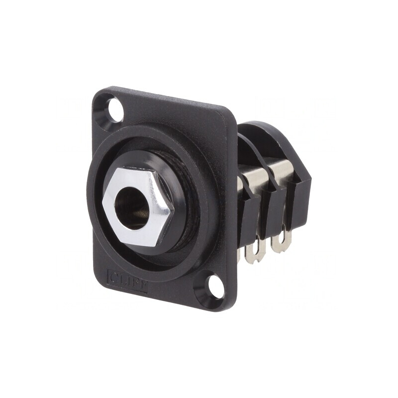 Soclu Jack 6.3mm Stereo XLR 19x24mm | Electronic-mag.ro | Componente Electronice