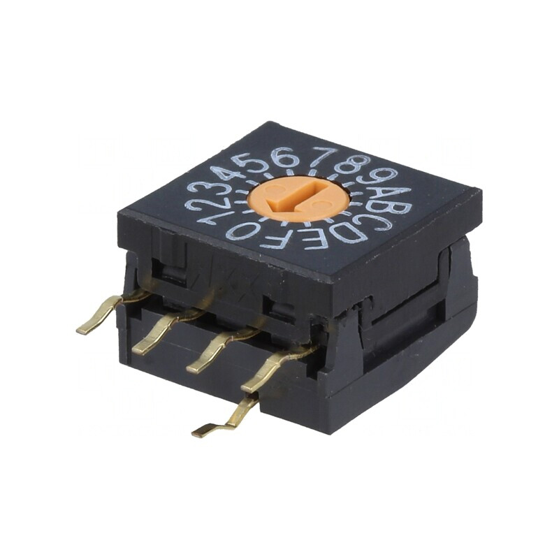 Întrerupător codificare HEX/BCD 16 poziții THT 1000MΩ | Electronic-mag.ro | Componente Electronice Întrerupător codificare HEX/BCD 16 poziții THT 1000MΩ | Electronic-mag.ro | Componente Electronice