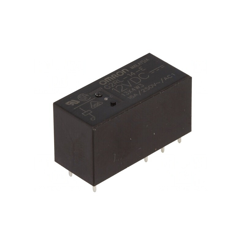 Releu Electromagnetic SPDT 12VDC 16A | Electronic-mag.ro | Componente Electronice