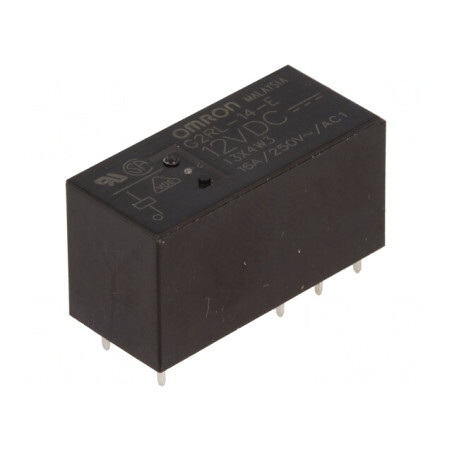 Releu Electromagnetic SPDT 12VDC 16A | Electronic-mag.ro | Componente Electronice