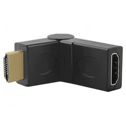 Adaptor HDMI Mobilă 360° - Negru | Electronic-mag.ro | Componente Electronice