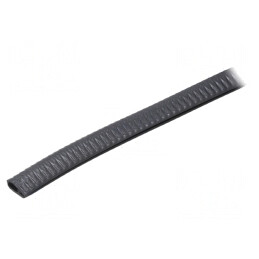 Ecran PVC 10m Negru 17mm | Electronic-mag.ro | Componente Electronice
