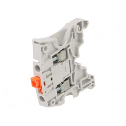 Îmbinare Șine 0,2-6mm² Piste 1 Borne 2 Gri 6mm | Electronic-mag.ro | Componente Electronice