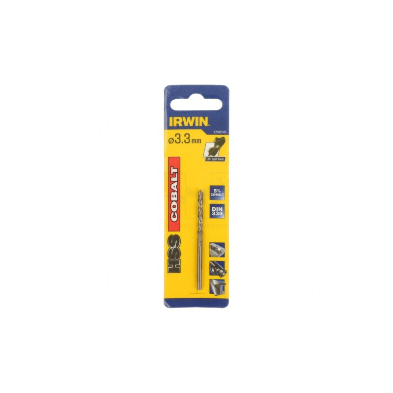 Burghiu metal 3.3mm 65mm HSS-Co | Electronic-mag.ro | Componente Electronice