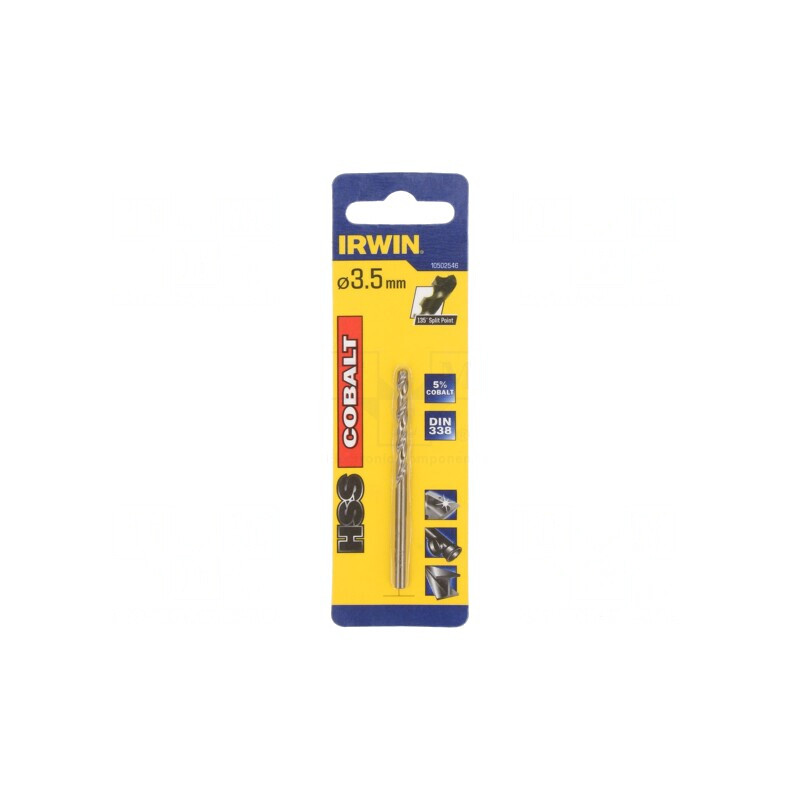 Burghiu Metal 3.5mm 70mm HSS-Co | Electronic-mag.ro | Componente Electronice