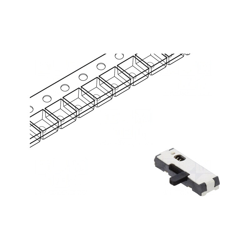 Comutator Glisant SPDT SMT 0,3A 4VDC | Electronic-mag.ro | Componente Electronice