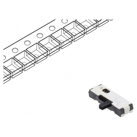 Comutator Glisant SPDT SMT 0,3A 4VDC | Electronic-mag.ro | Componente Electronice