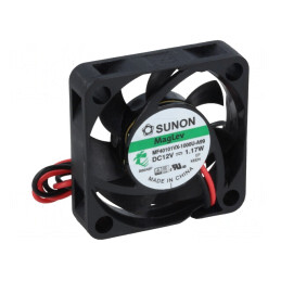 Ventilator axial 12V 40x40x10mm 16,73m3/h 31,4dBA | Electronic-mag.ro | Componente Electronice