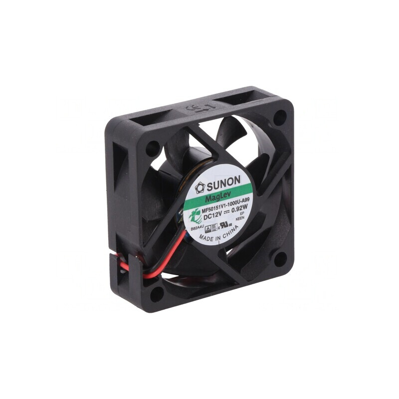 Ventilator axial 12V 50x50x15mm 28,73m3/h 33dBA | Electronic-mag.ro | Componente Electronice