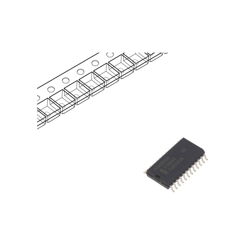 Interfață Extensie I/O 2,3-5,5VDC I2C SMBus SMD SO24 | Electronic-mag.ro | Componente Electronice