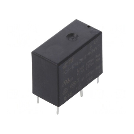 Releu Electromagnetic SPST-NO 24VDC 10A | Electronic-mag.ro | Componente Electronice