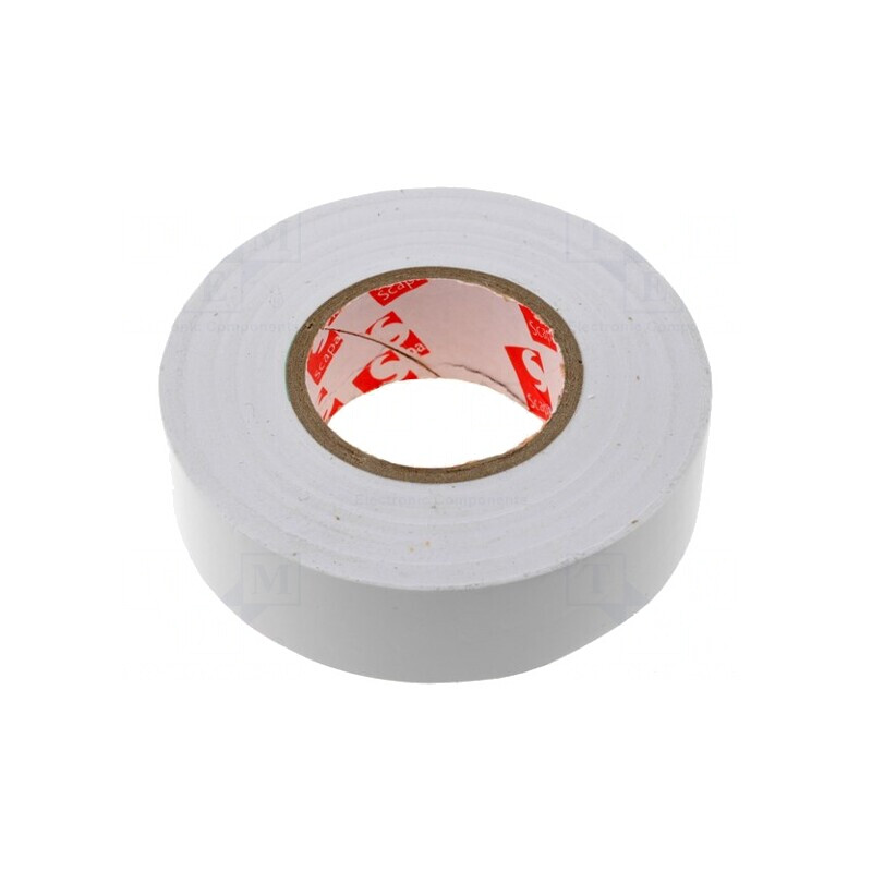 Bandă Electroizolantă Albă 19mm x 25m | Electronic-mag.ro | Componente Electronice Bandă Electroizolantă Albă 19mm x 25m | Electronic-mag.ro | Componente Electronice