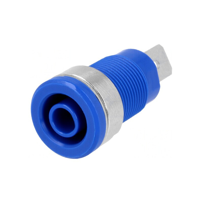 Soclu Banană 4mm 32A 1kV Albastru Pe Panou | Electronic-mag.ro | Componente Electronice Soclu Banană 4mm 32A 1kV Albastru Pe Panou | Electronic-mag.ro | Componente Electronice