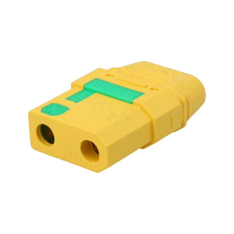Mufă alimentare DC XT90 mamă fără scântei pe cablu | Electronic-mag.ro | Componente Electronice