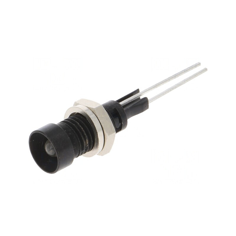 Lampă LED concavă albă 6mm pentru PCB | Electronic-mag.ro | Componente Electronice