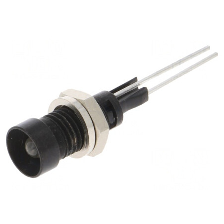 Lampă LED concavă albă 6mm pentru PCB | Electronic-mag.ro | Componente Electronice