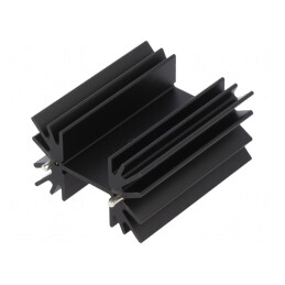 Radiator Extrudat Negru TO220 41.9mm x 50.8mm x 25.4mm | Electronic-mag.ro | Componente Electronice