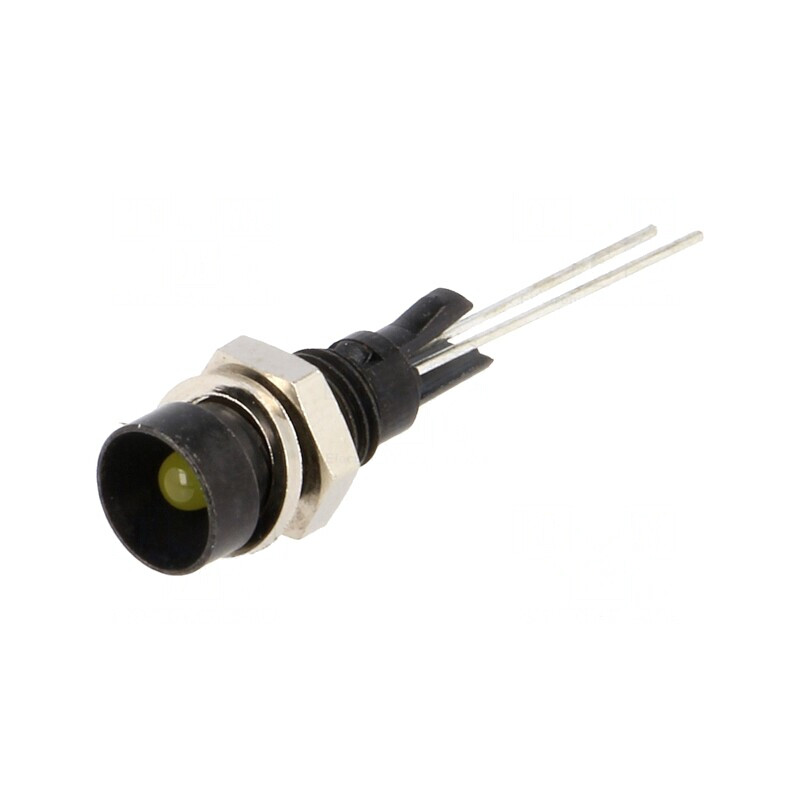Lampă LED Concavă Galbenă Ø6mm pentru PCB Alamă | Electronic-mag.ro | Componente Electronice Lampă LED Concavă Galbenă Ø6mm pentru PCB Alamă | Electronic-mag.ro | Componente Electronice