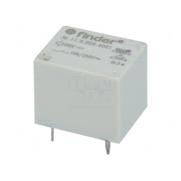 Releu Electromagnetic SPDT 9VDC 15A 10A 250VAC PCB | Electronic-mag.ro | Componente Electronice