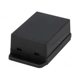 Carcasă Universală ABS Neagră 50.4x70x29.5mm | Electronic-mag.ro | Componente Electronice