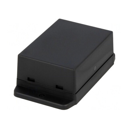 Carcasă Universală ABS Neagră 50.4x70x29.5mm | Electronic-mag.ro | Componente Electronice