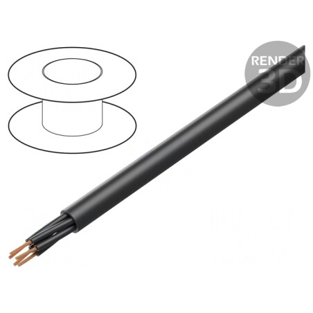 Cablu ÖLFLEX CLASSIC 110 BK 5x1mm2 300V/500V Cu | Electronic-mag.ro | Componente Electronice
