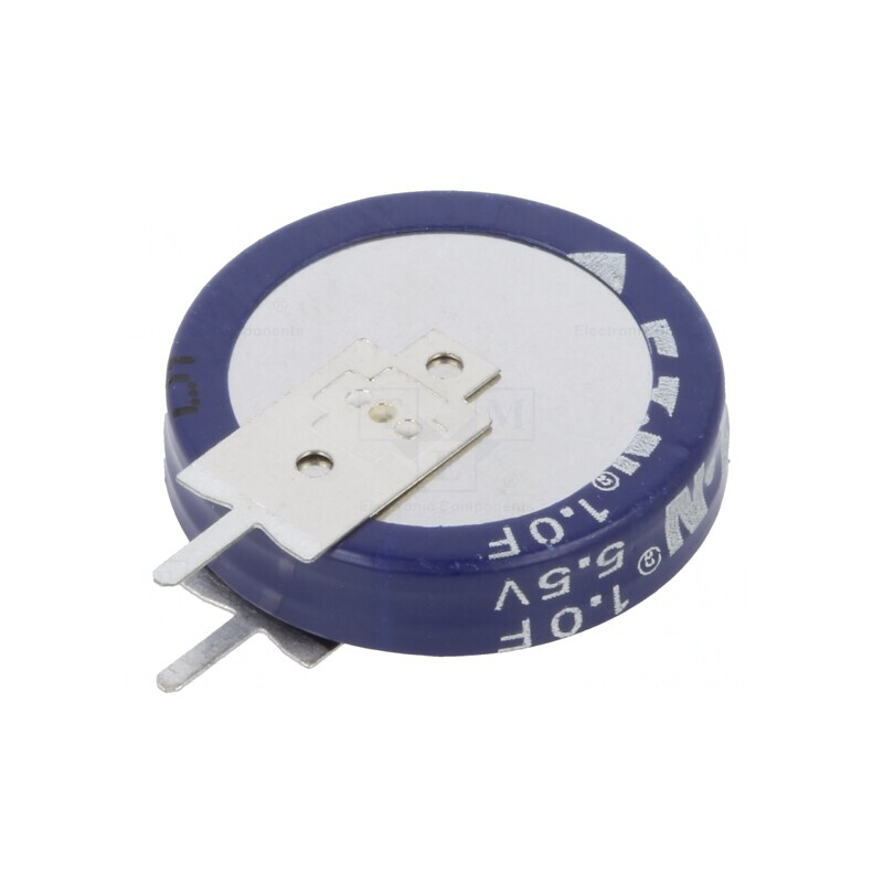 Supercondensator THT 1F 5.5V 19x19.7mm | Electronic-mag.ro | Componente Electronice