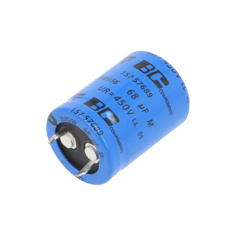 Condensator Electrolitic 68uF 450V SNAP-IN Ø22x30mm | Electronic-mag.ro | Componente Electronice
