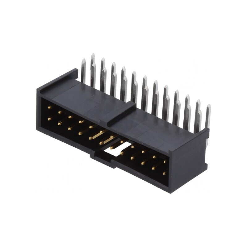 Soclu dreptunghiular tată 24 pini 2.54mm THT aurit | Electronic-mag.ro | Componente Electronice Soclu dreptunghiular tată 24 pini 2.54mm THT aurit | Electronic-mag.ro | Componente Electronice
