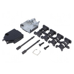 Carcasă pentru conectori D-Sub 9pin și HD 15pin | Electronic-mag.ro | Componente Electronice