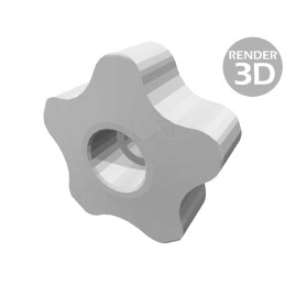 Buton de Reglare 50mm M12 | Electronic-mag.ro | Componente Electronice