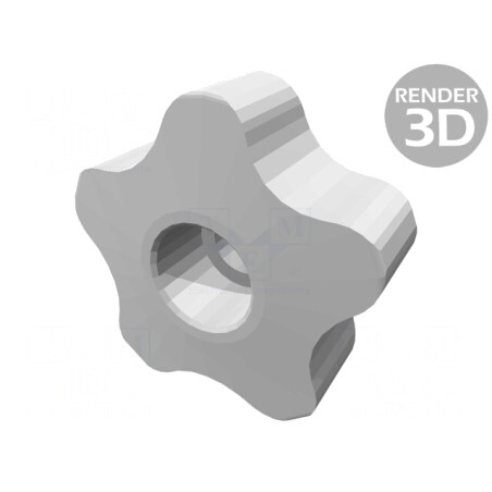 Buton de Reglare 50mm M12 | Electronic-mag.ro | Componente Electronice
