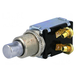 Comutator apăsare 15A 12VDC SPST-NC | Electronic-mag.ro | Componente Electronice