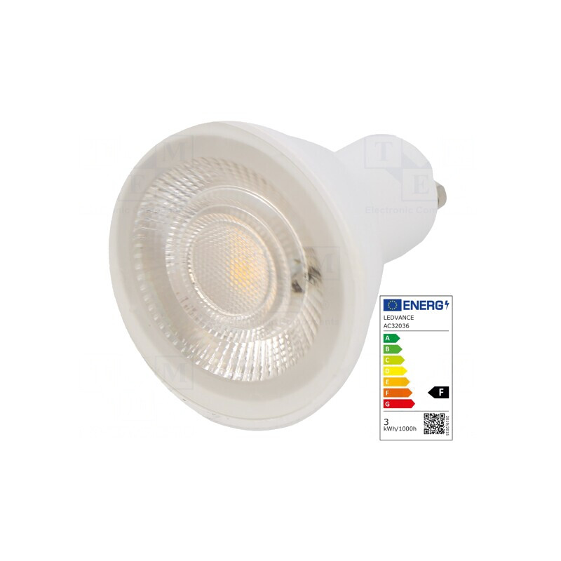 Lampă LED GU10 3,2W 2700K Alb Cald | Electronic-mag.ro | Componente Electronice Lampă LED GU10 3,2W 2700K Alb Cald | Electronic-mag.ro | Componente Electronice