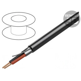 Cablu ecranat Al-PET PVC crom 300V 305m | Electronic-mag.ro | Componente Electronice