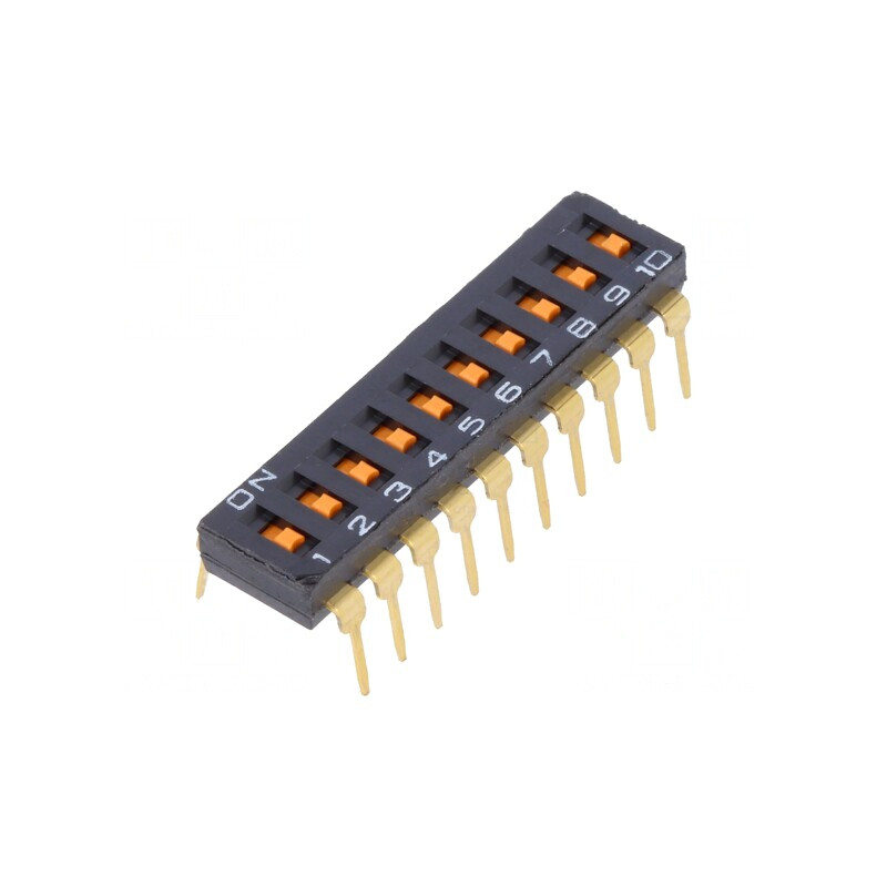 Comutator DIP-SWITCH 10 Secțiuni ON-OFF 24VDC | Electronic-mag.ro | Componente Electronice Comutator DIP-SWITCH 10 Secțiuni ON-OFF 24VDC | Electronic-mag.ro | Componente Electronice
