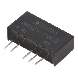 Convertor DC/DC 1W 12V la ±15V DC | Electronic-mag.ro | Componente Electronice