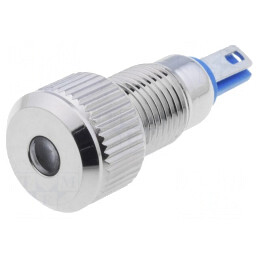 Lampă LED 24VDC Roșie Ø8mm IP67