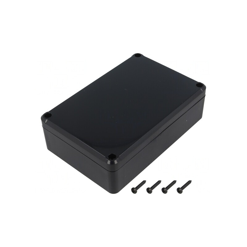 Carcasă universală ABS neagră 80x120x36mm IP55 | Electronic-mag.ro | Componente Electronice Carcasă universală ABS neagră 80x120x36mm IP55 | Electronic-mag.ro | Componente Electronice