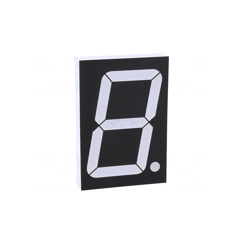 Afișaj LED 7 Segmente 56mm Roșu | Electronic-mag.ro | Componente Electronice