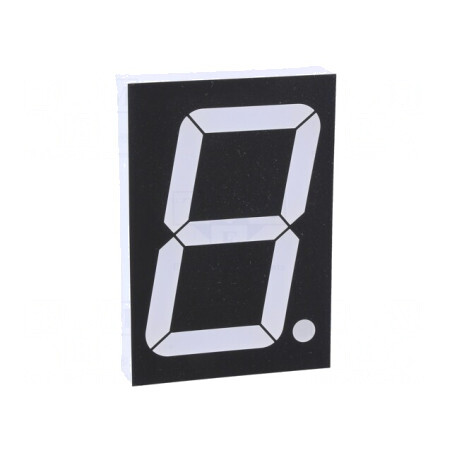 Afișaj LED 7 Segmente 56mm Roșu | Electronic-mag.ro | Componente Electronice