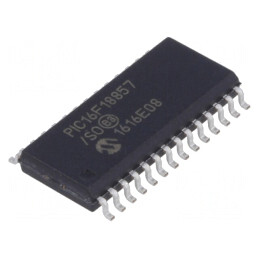 Microcontroler PIC16 56kB 32MHz 2,3-5,5V SMD SO28 | Electronic-mag.ro | Componente Electronice
