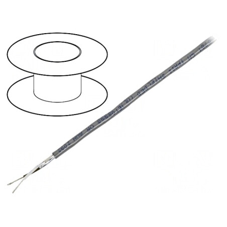 Cablu ecranat 1x2x22AWG Cu 152m | Electronic-mag.ro | Componente Electronice