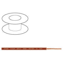 Cablu Electric BiTOne 10mm2 PVC Maro 100m | Electronic-mag.ro | Componente Electronice