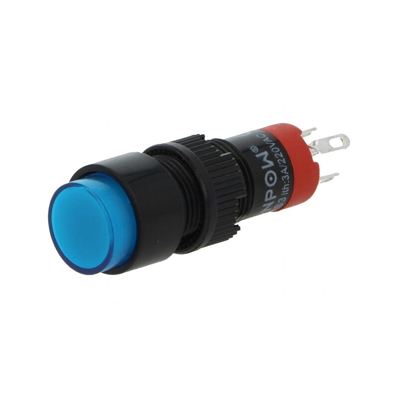 Comutator Acționat Prin Apăsare 2 Poz SPDT 0.5A 250VAC ON-ON | Electronic-mag.ro | Componente Electronice