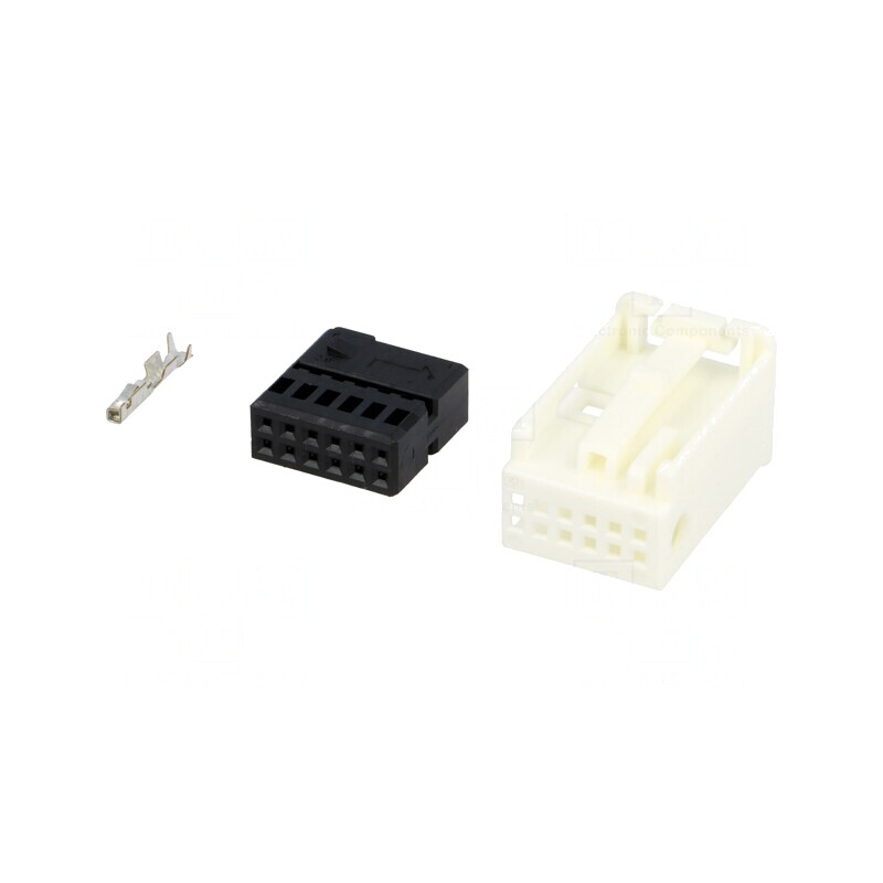 Kit mufă Quadlock 12 pini | Electronic-mag.ro | Componente Electronice