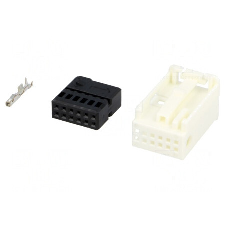 Kit mufă Quadlock 12 pini | Electronic-mag.ro | Componente Electronice