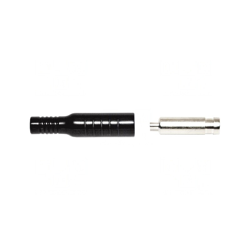 Soclu banană 4mm negru 15A 5kVDC | Electronic-mag.ro | Componente Electronice