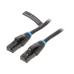 Patch Cord UTP Cat6 Negru 2m | Electronic-mag.ro | Componente Electronice