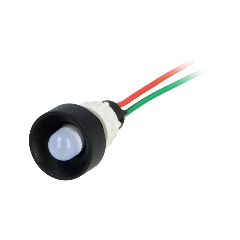 Lampă de control LED albastru 24V Ø13mm IP40 | Electronic-mag.ro | Componente Electronice Lampă de control LED albastru 24V Ø13mm IP40 | Electronic-mag.ro | Componente Electronice